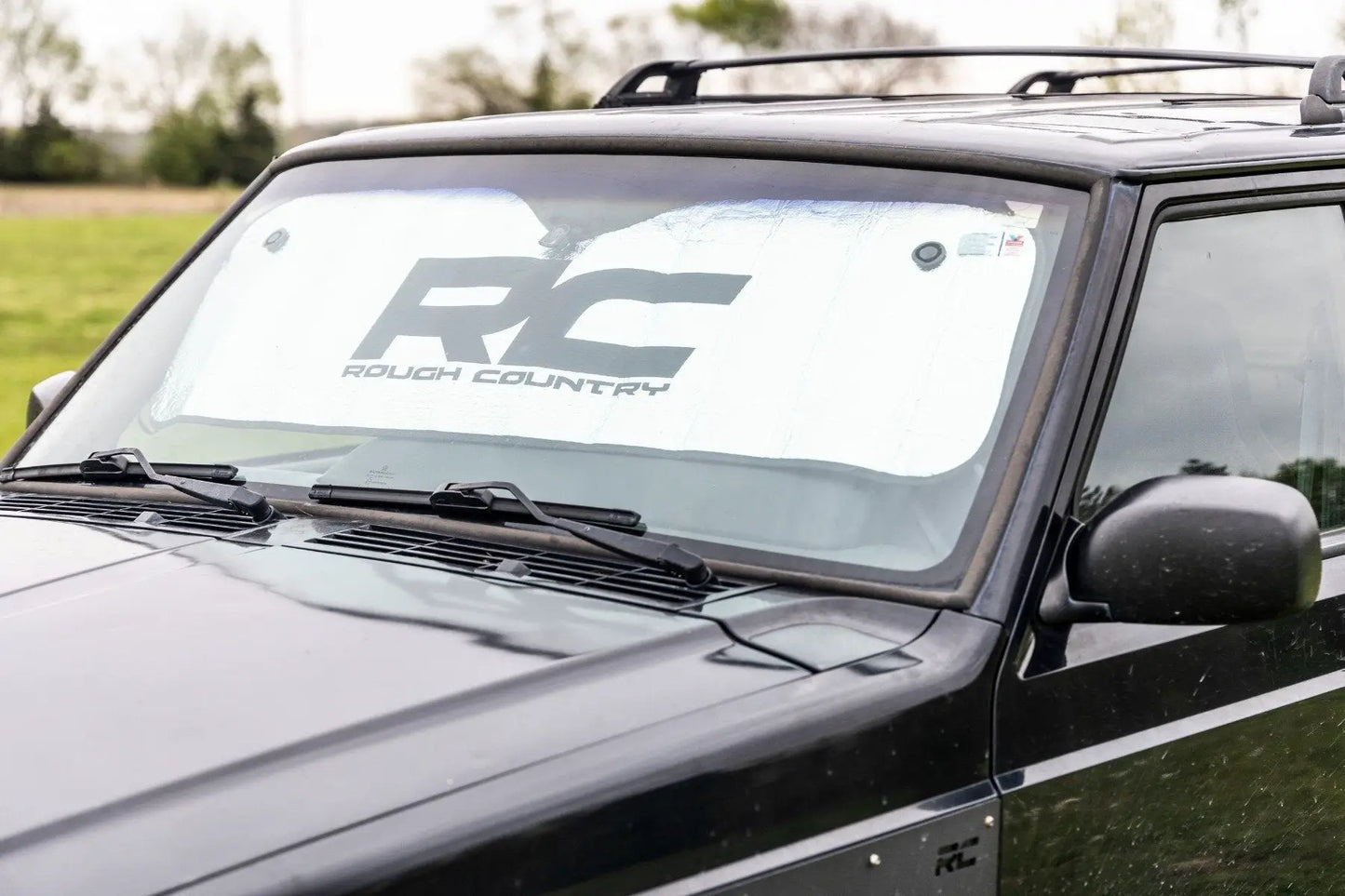 Rough Country Universal Jeep Reflective Sun Shade | Foldable by Rough Country