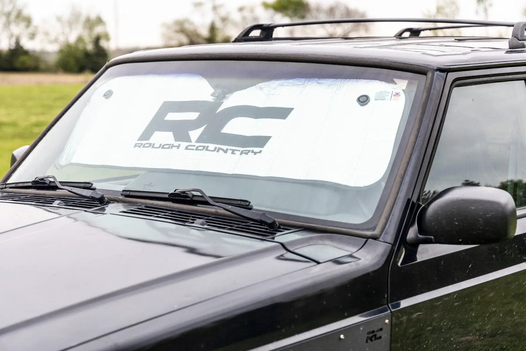 Rough Country Universal Jeep Reflective Sun Shade | Foldable by Rough Country