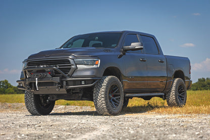 Rough Country Front Bumper | Tubular | Winch Mount | Ram 1500 2WD/4WD (2019-2024)