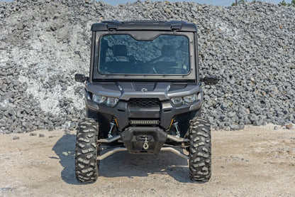 Rough Country Electric Tilt Windshield | Glass | Can-Am Defender HD 8/HD 9/HD 10 by Rough Country