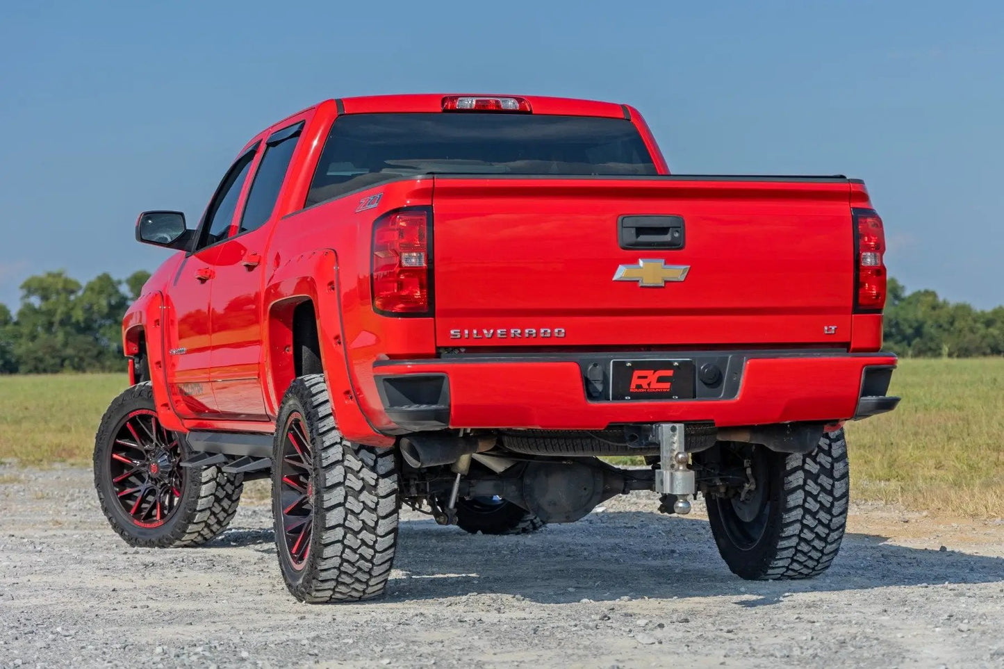 Rough Country SRL2 Adj Aluminum Step | Crew Cab | Chevy/GMC 1500/2500HD/3500HD (07-18 & Classic) by Rough Country