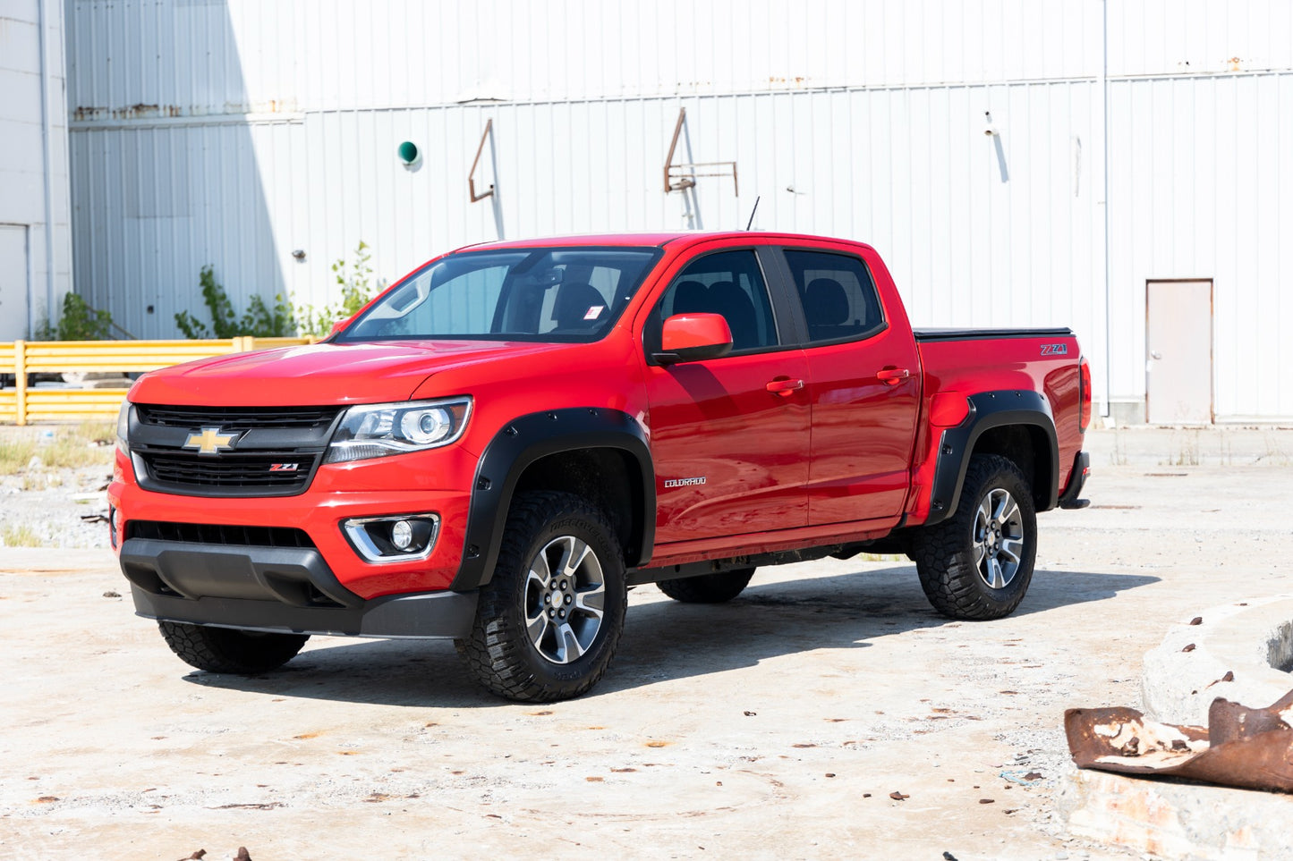 Расширители арок Pocket Style | Глянцевый черный GBA | Chevrolet Colorado 2WD/4WD (2015-2022)