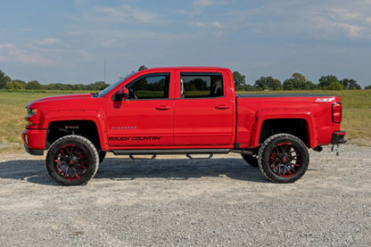 Rough Country Side Window Deflectors | In Channel Rain Guard | Chevy/GMC 1500/2500HD/3500HD 2WD/4WD by Rough Country