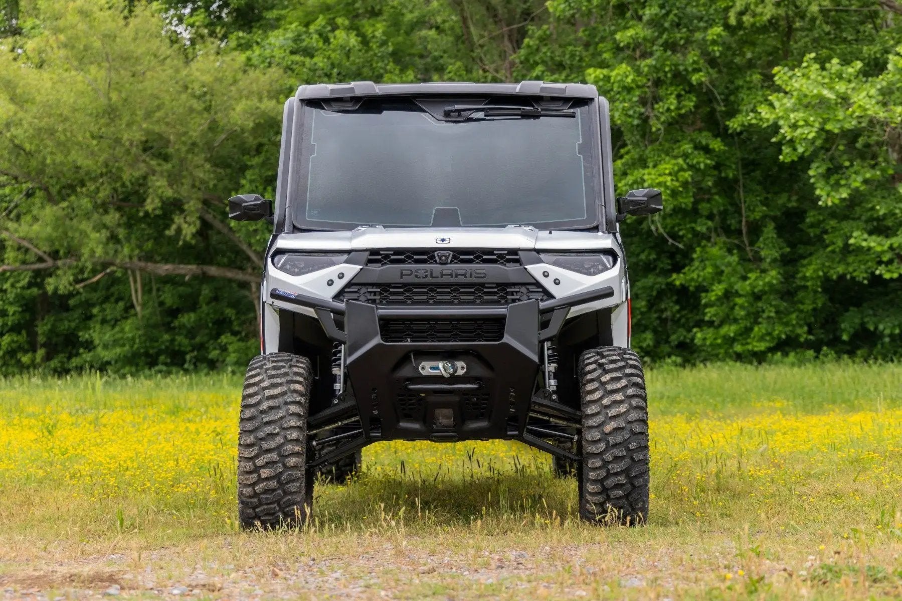 Rough Country Black Aluminum Control Arms | 2" Forward Offset | Polaris Ranger XP 1000 by Rough Country