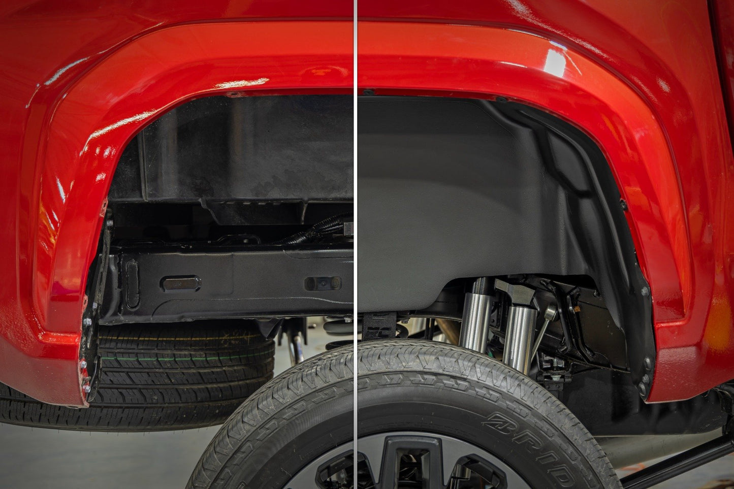 Подкрылки задних колес | Toyota Tacoma 2WD/4WD (2024-2025)