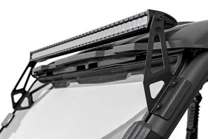 Rough Country LED Light Kit | Front Mount | 50" Black Single Row | CFMOTO UFORCE 1000 by Rough Country