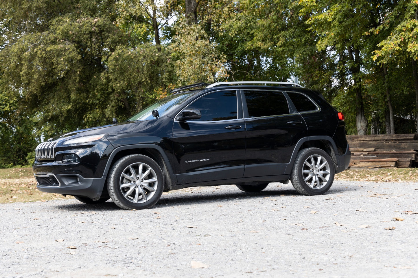 Комплект светодиодных фар | Крепление в нишу | 3 дюйма OSRAM | Широкий луч | Jeep Cherokee KL (14-21)