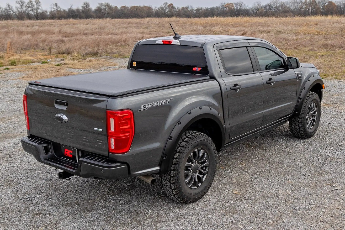 Rough Country Soft Roll Up Bed Cover | 5' Bed | Ford Ranger 2WD/4WD (2019-2023) by Rough Country