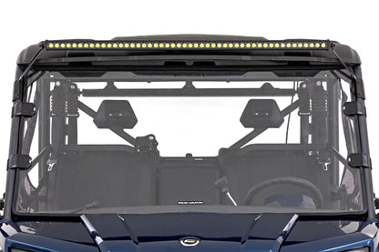 Rough Country LED Light Kit | Front Mount | 50" Black Single Row | CFMOTO UFORCE 1000 by Rough Country