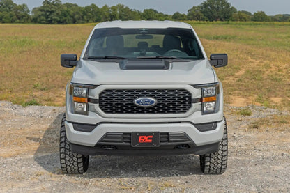Rough Country Hood Scoop | DB Shelter Green | Ford F-150 2WD/4WD (2021-2025) by Rough Country