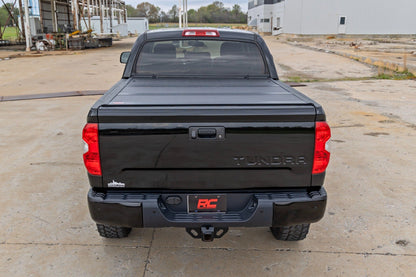Rough Country Hard Low Profile Bed Cover | 5'7" Bed | Toyota Tundra 2WD/4WD (2007-2021)