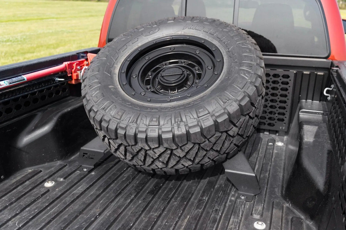 Rough Country Bed Mount Spare Tire Carrier | Universal (5x5.5 6x5.5 6x135 & 5x5.0 Bolt Patterns) by Rough Country