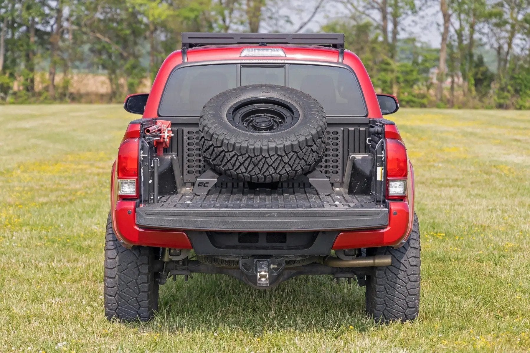Rough Country Bed Mount Spare Tire Carrier | Universal (5x5.5 6x5.5 6x135 & 5x5.0 Bolt Patterns) by Rough Country