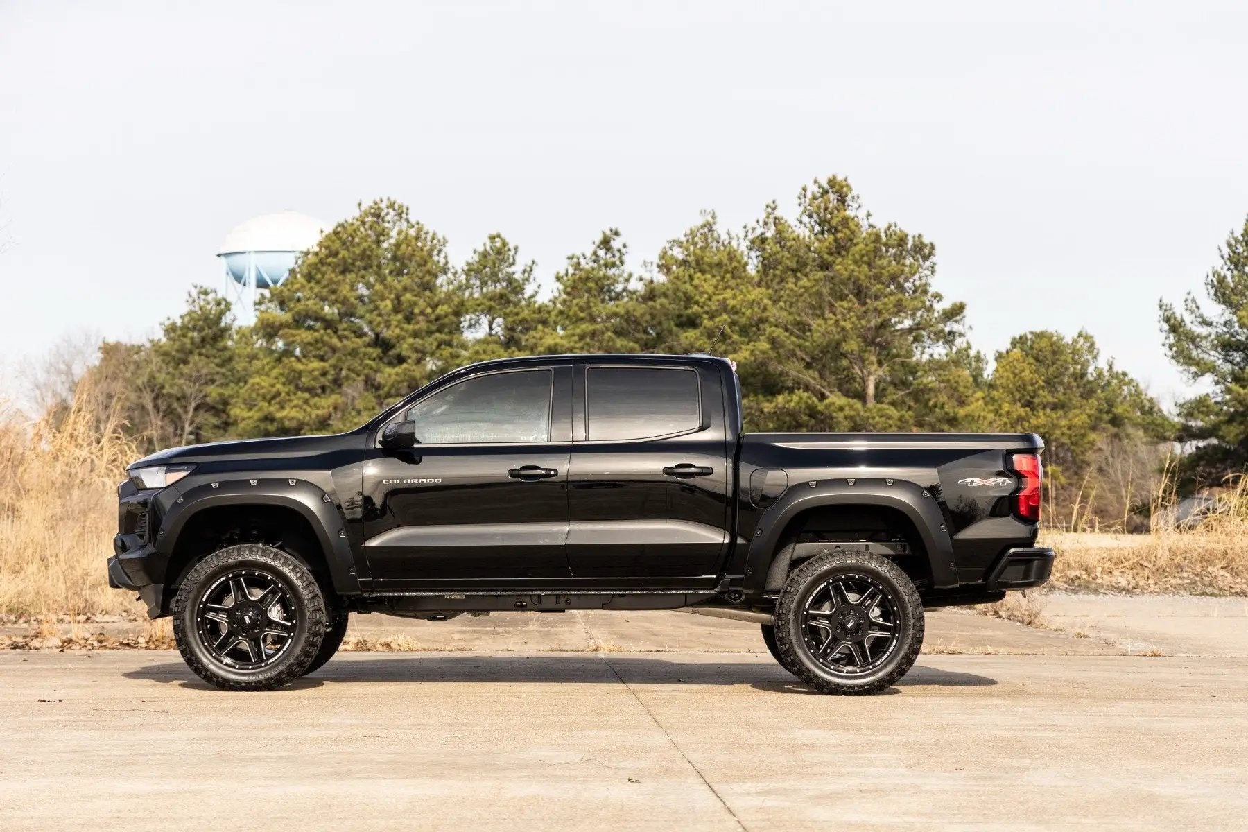 Rough Country Pocket Fender Flares | GAZ Summit White | Chevy Colorado 2WD/4WD (2023-2026) by Rough Country