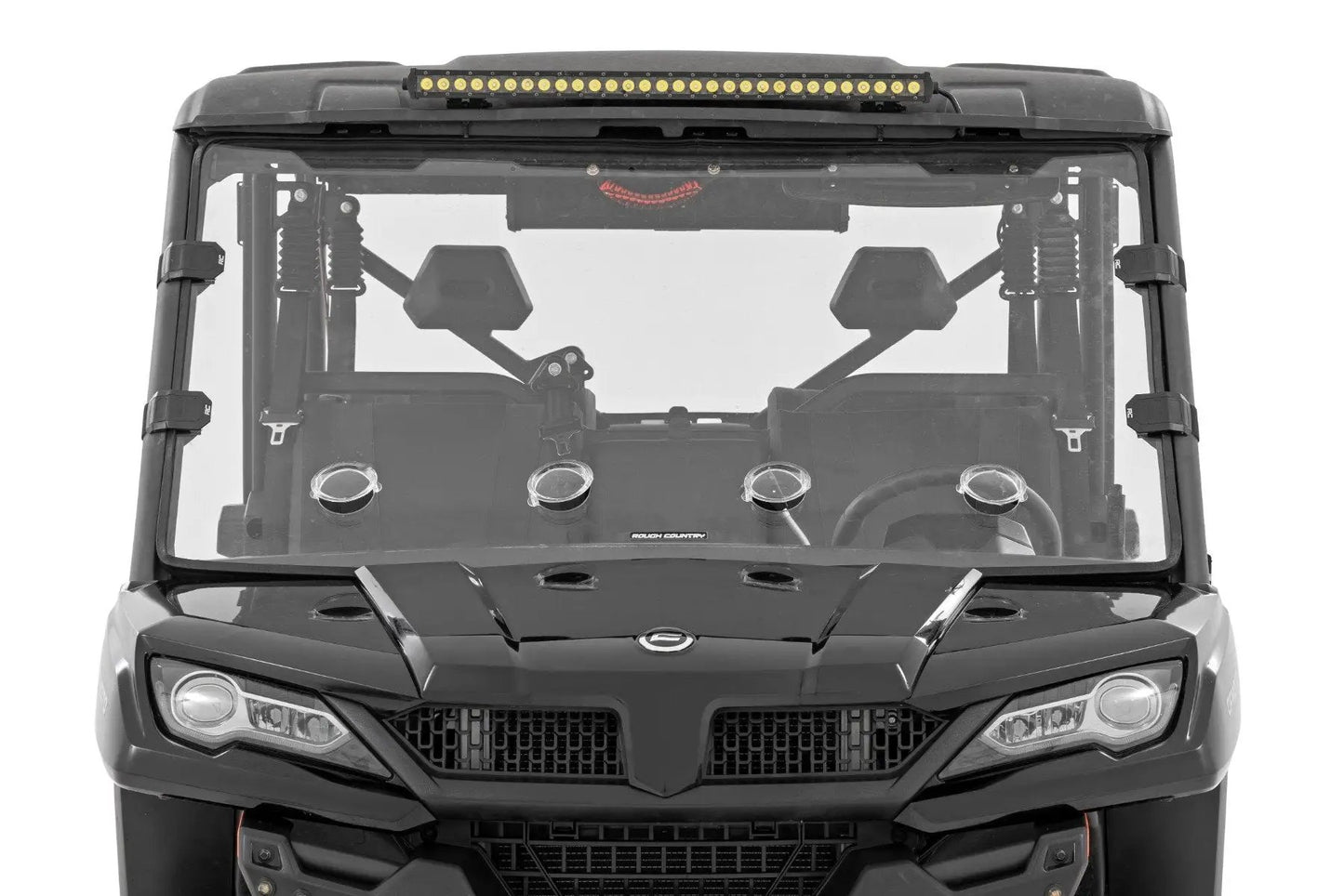 Rough Country Vented Full Windshield | Scratch Resistant | CFMOTO UFORCE 1000 by Rough Country