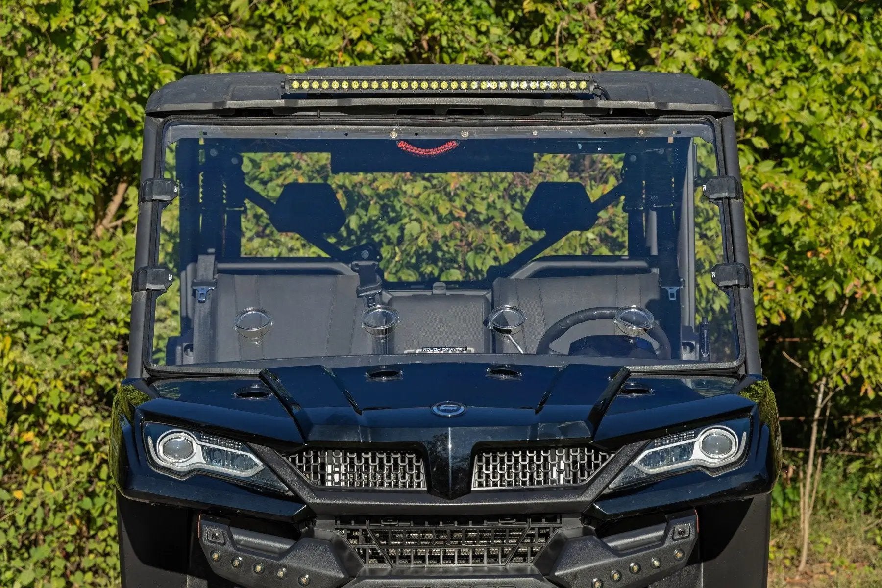 Rough Country Vented Full Windshield | Scratch Resistant | CFMOTO UFORCE 1000 by Rough Country
