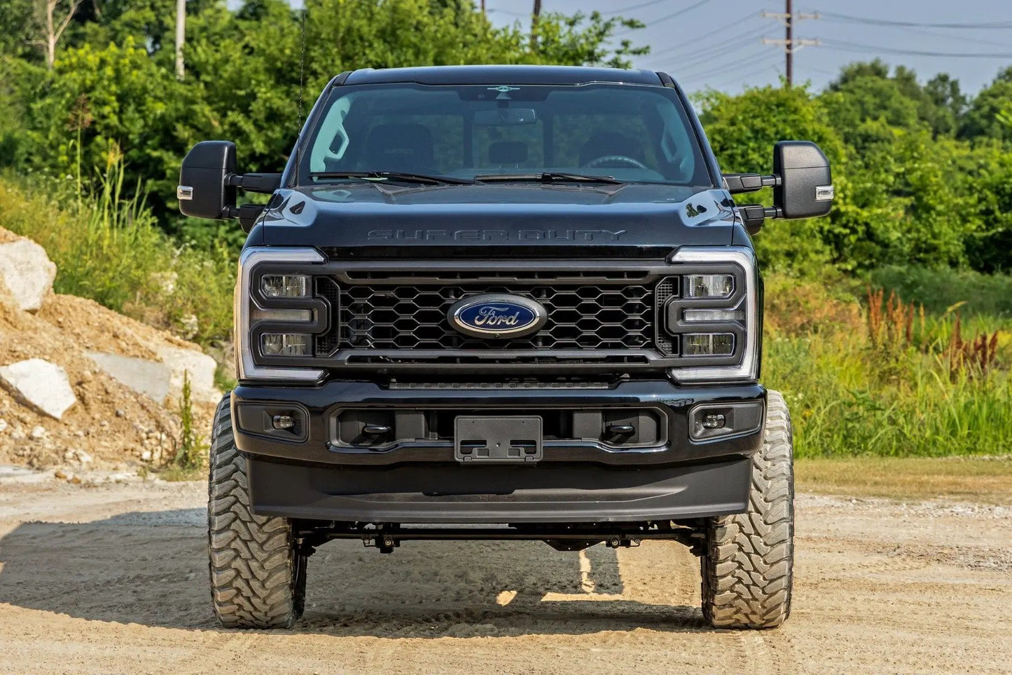 Rough Country 6 Inch Lift Kit | Gas | No OVLD | Ford F-250/F-350 Super Duty 4WD (2023-2026) by Rough Country
