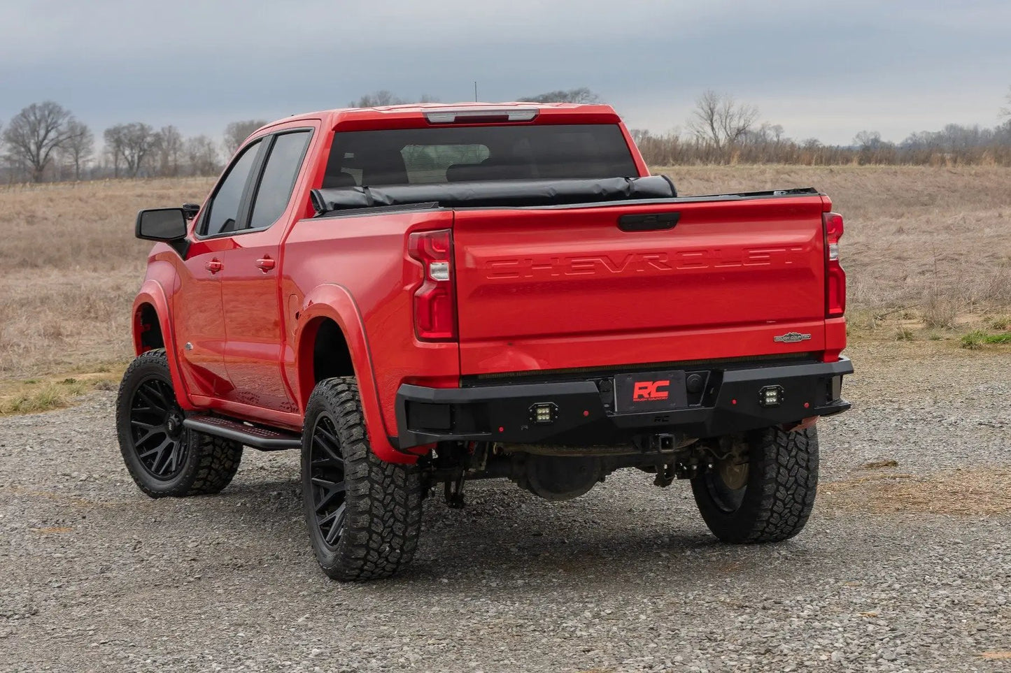 Rough Country OV2 Running Boards | Side Step Bars | Crew Cab | Chevy/GMC 1500/2500HD (19-26) by Rough Country