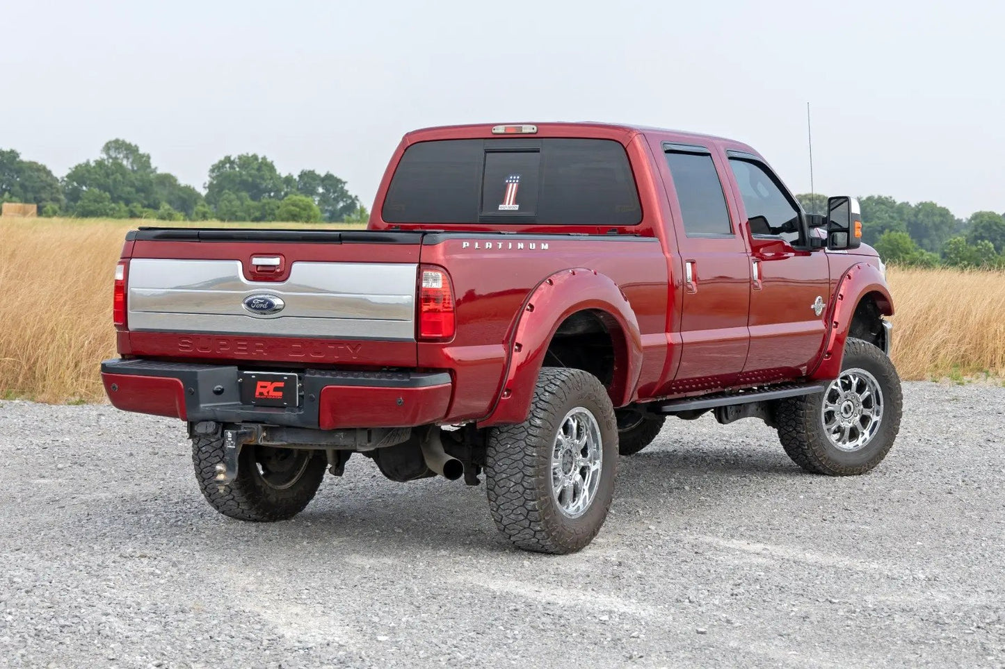 Rough Country RPT2 Running Board | Crew Cab | Black | Ford F-250/F-350 Super Duty (09-16) by Rough Country