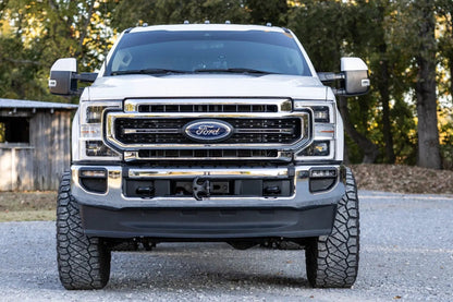 Rough Country Hidden Winch Mount | Ford F-250/F-350 Super Duty 2WD/4WD (2020-2022) by Rough Country