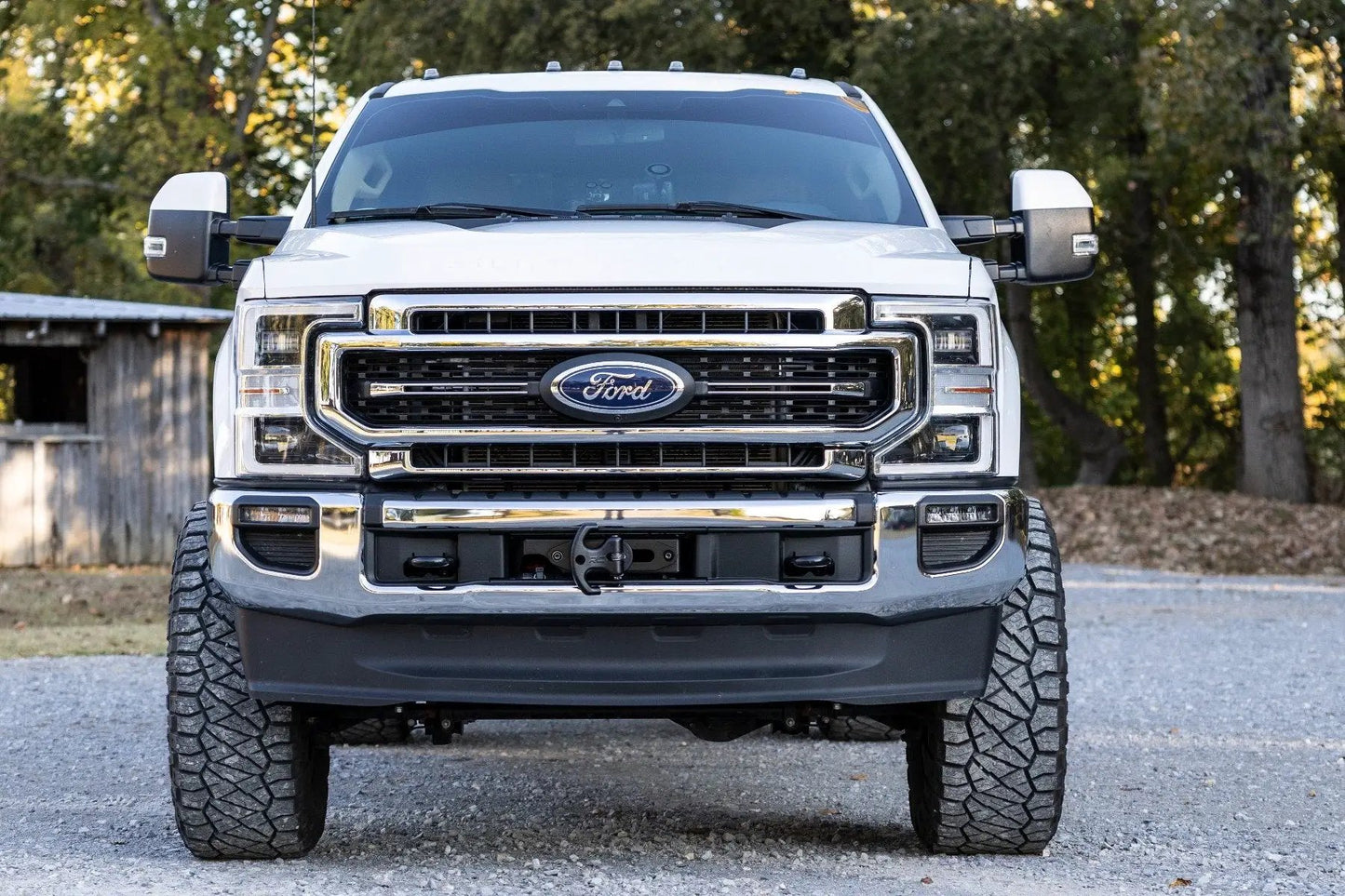 Rough Country Hidden Winch Mount | PRO12000S | Ford F-250/F-350 Super Duty 2WD/4WD (20-22) by Rough Country