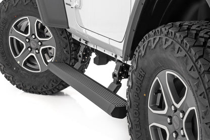Выдвижные подножки | Двойной электродвигатель | 2 двери | Jeep Wrangler JL (18-26)