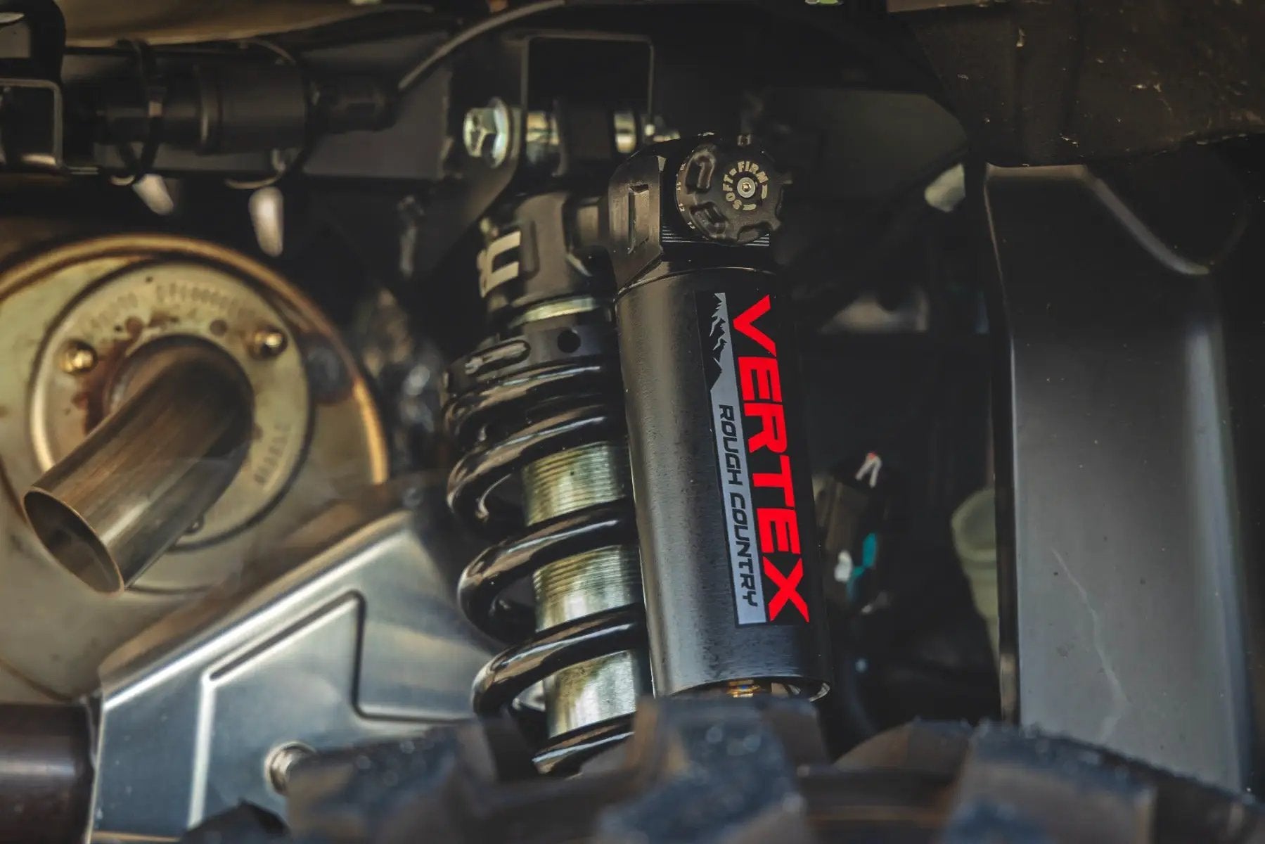 Rough Country Vertex Rear Coil Over Shock Pair | Adjustable | CFMOTO UFORCE 1000/1000XL by Rough Country