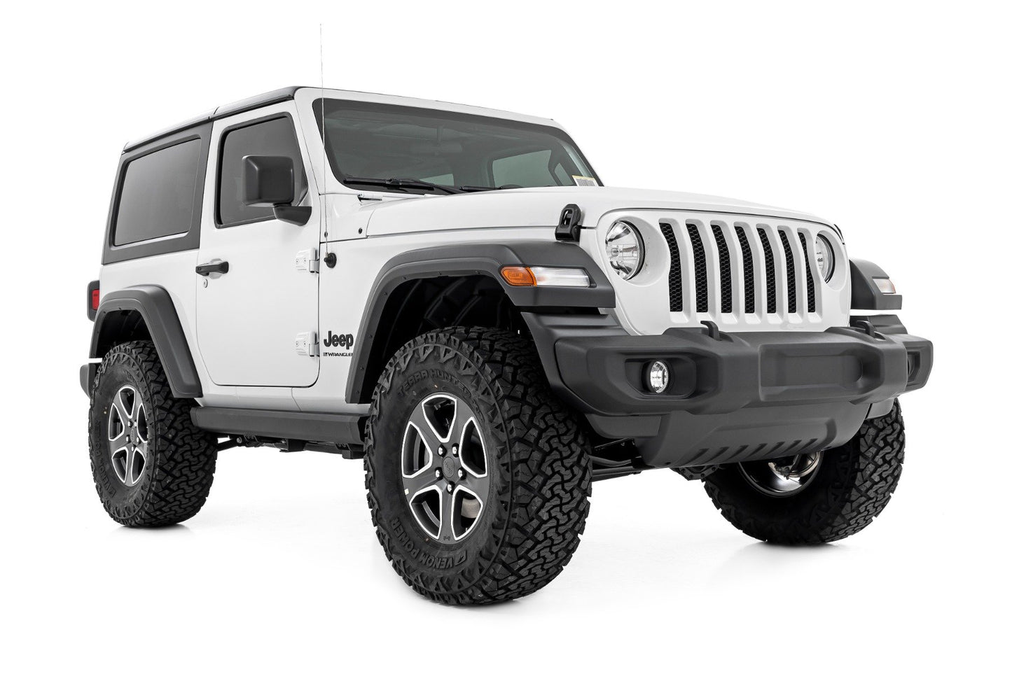 Выдвижные подножки | Двойной электродвигатель | 2 двери | Jeep Wrangler JL (18-26)