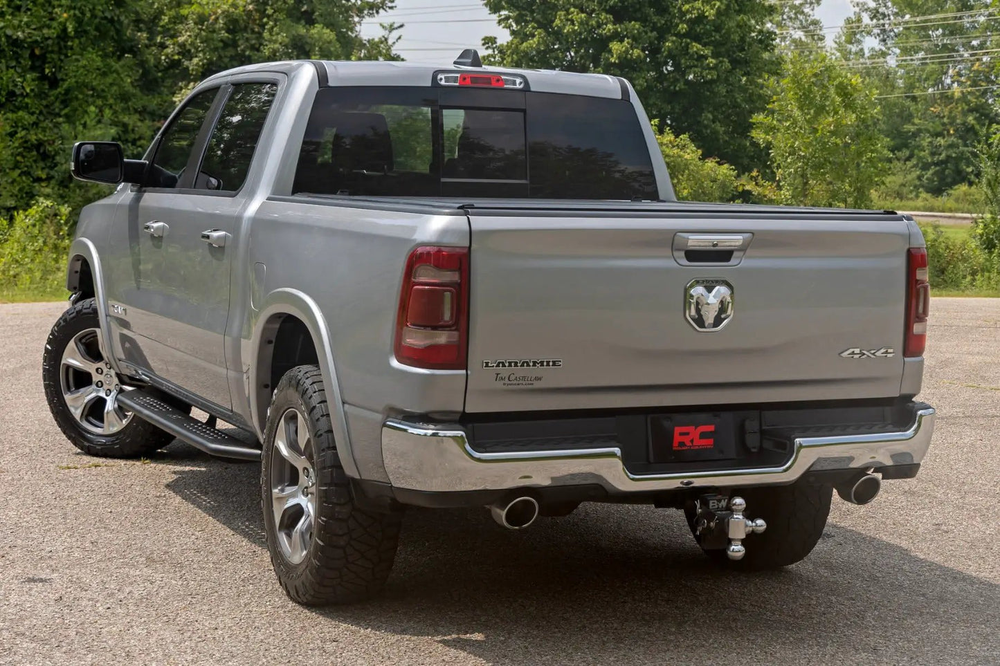 Rough Country OV2 Running Boards | Side Step Bars | Crew Cab | Ram 1500 (19-26)/1500 TRX (21-24) by Rough Country