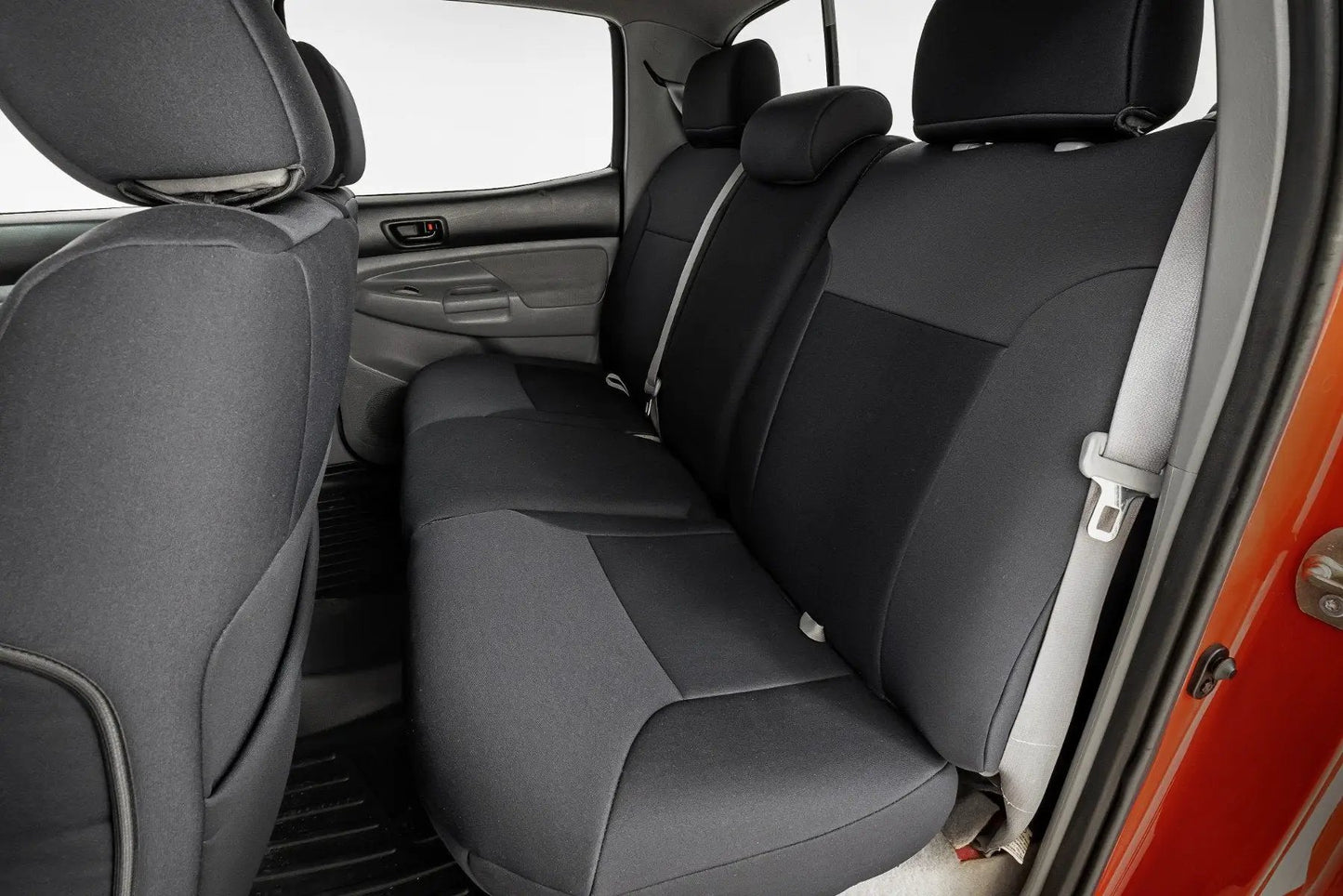 Rough Country Seat Covers | FR & RR | Crew Cab | Toyota Tacoma 2WD/4WD (2005-2015) by Rough Country