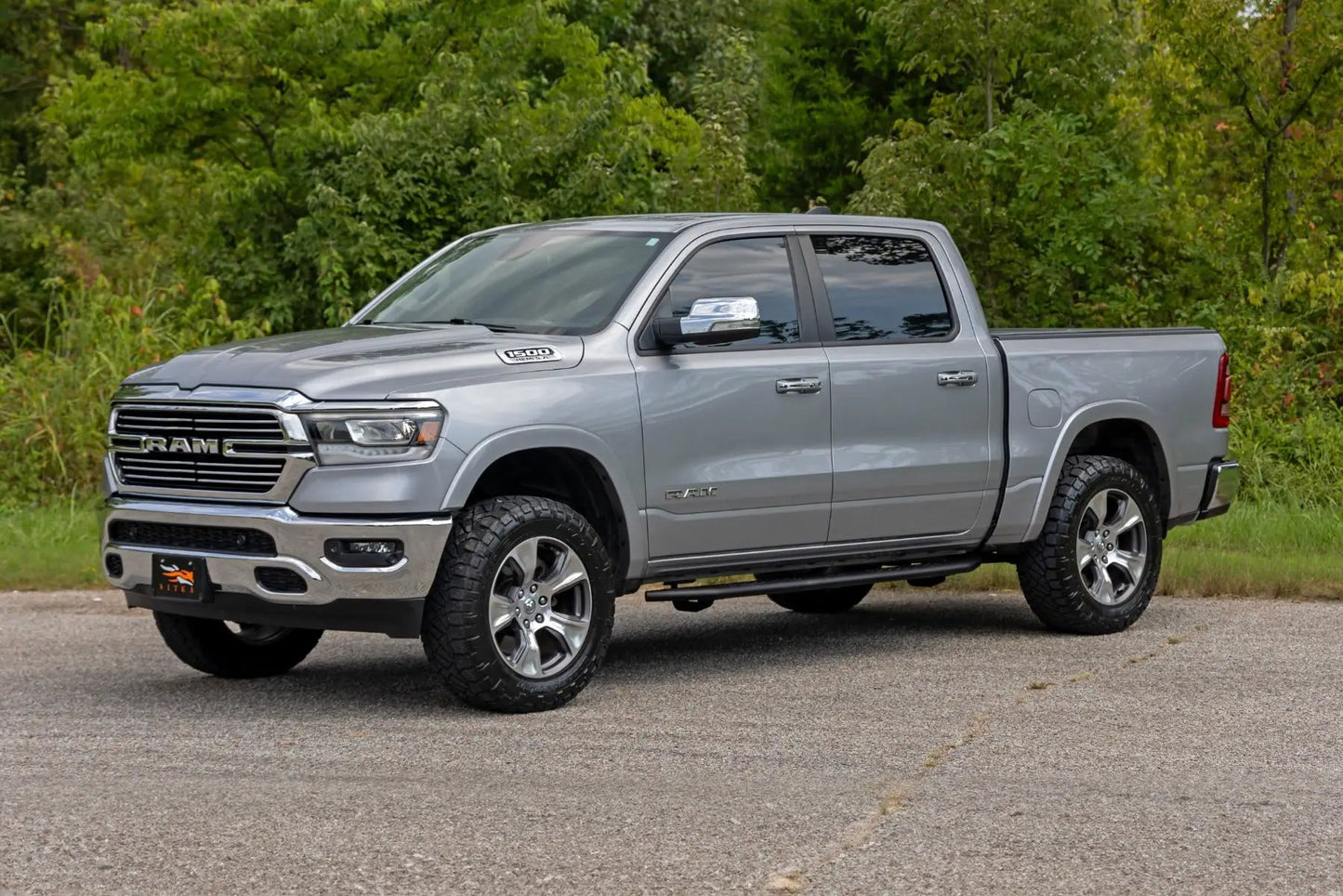 Rough Country OV2 Running Boards | Side Step Bars | Crew Cab | Ram 1500 (19-26)/1500 TRX (21-24) by Rough Country