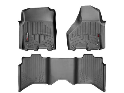 WeatherTech WT FloorLiner - Rear - Blk by WeatherTech