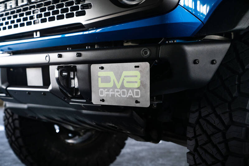 DV8 Offroad DVE License Plate Relocation