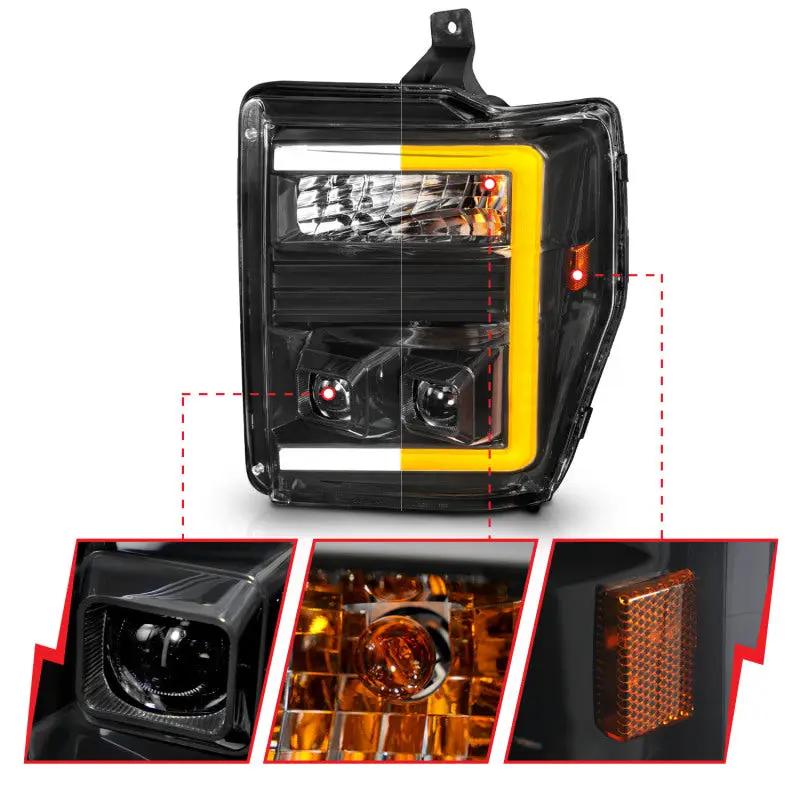 ANZO ANZ LED/Projector Headlights by ANZO