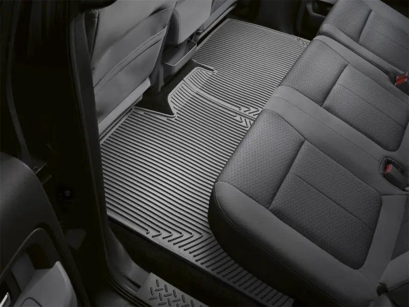 WeatherTech WT Rubber Mats - Rear - Grey by WeatherTech