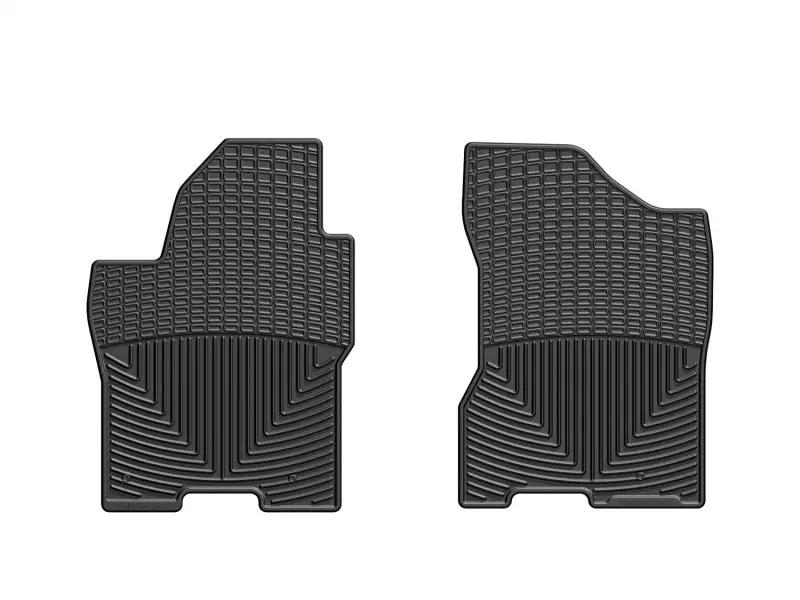 WeatherTech WT Rubber Mats - Front - Blk by WeatherTech
