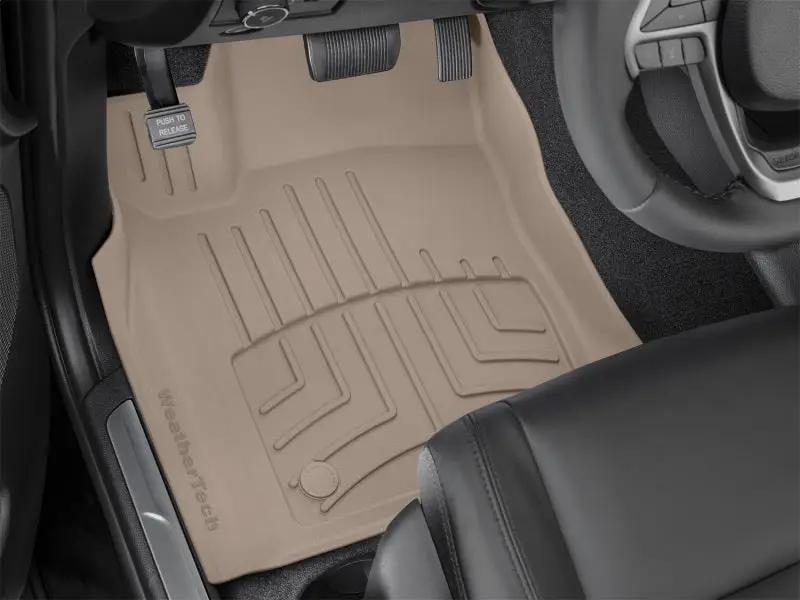 WeatherTech WT 3D FloorMat - Front - Tan by WeatherTech