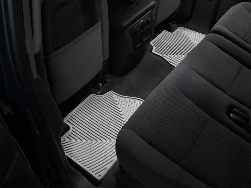 WeatherTech WT Rubber Mats - Rear - Grey by WeatherTech