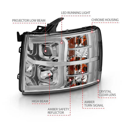 ANZO ANZ LED/Projector Headlights by ANZO