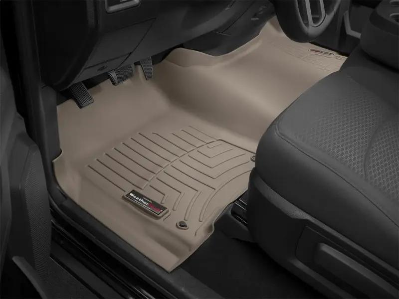 WeatherTech WT FloorLiner - Front - Tan by WeatherTech