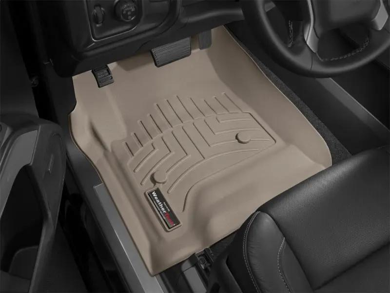WeatherTech WT FloorLiner - Front - Tan by WeatherTech