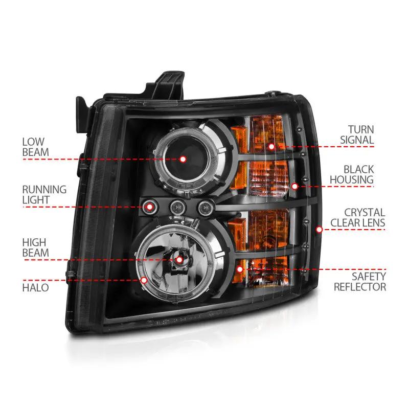 ANZO ANZ LED/Projector Headlights by ANZO