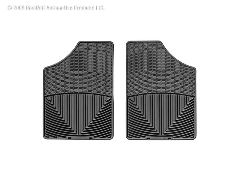 WeatherTech WT Rubber Mats - Front - Blk by WeatherTech