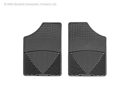 WeatherTech WT Rubber Mats - Front - Blk by WeatherTech