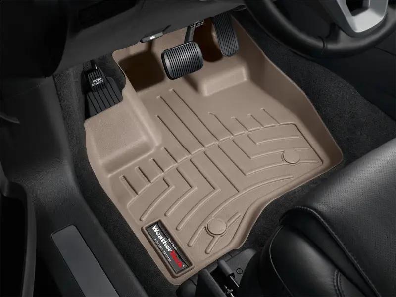WeatherTech WT FloorLiner - Front - Tan by WeatherTech