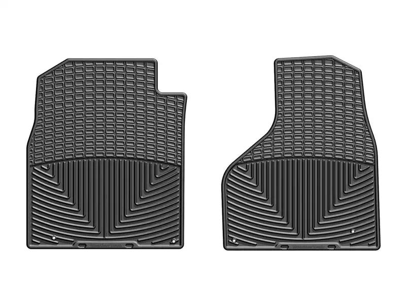 WeatherTech WT Rubber Mats - Front - Blk by WeatherTech