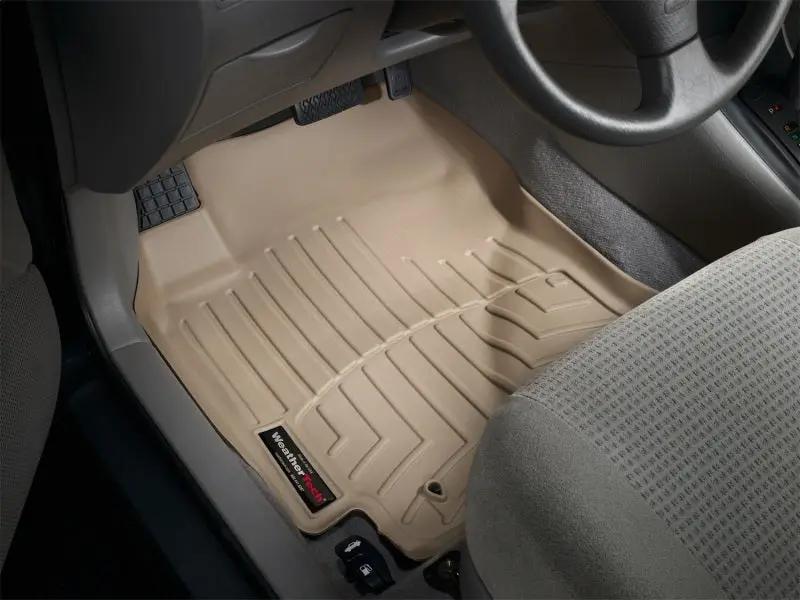 WeatherTech WT FloorLiner - Front - Tan by WeatherTech
