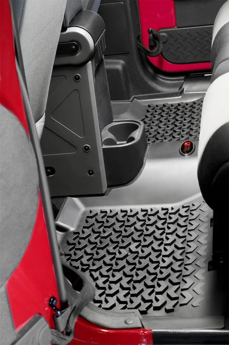 Rugged Ridge RUG Floor Liners - Black by Rugged Ridge