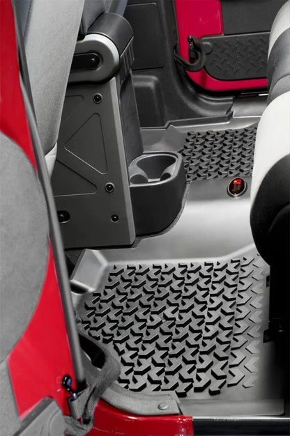 Rugged Ridge RUG Floor Liners - Black by Rugged Ridge