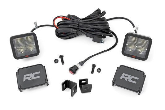 Kit de luces LED | Montaje en zanja | Par de 2" Spectrum | Punto | Toyota Tundra (22-26)